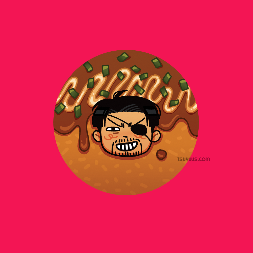Majima Takoyaki Phone Holder