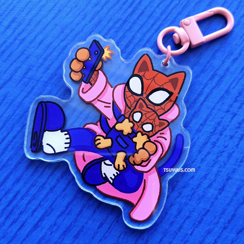 Spider-Cat Charms