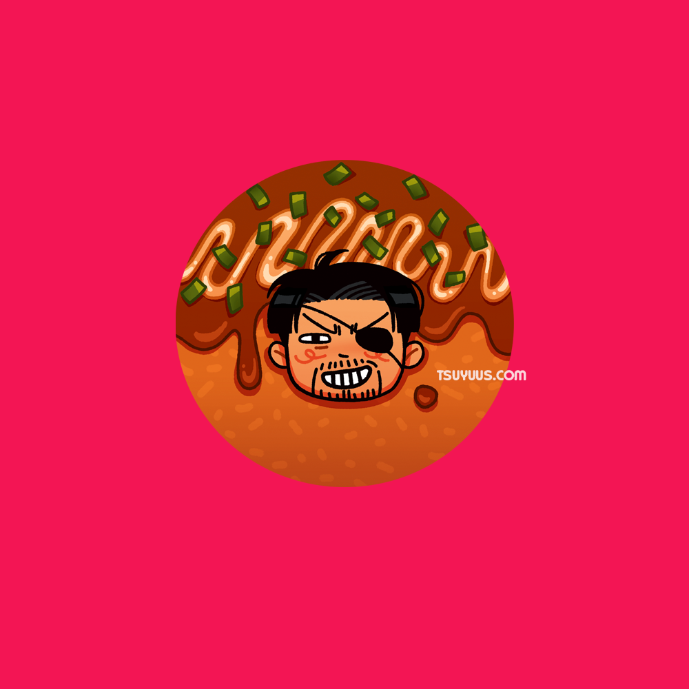 Takoyaki Majima Minky Charm