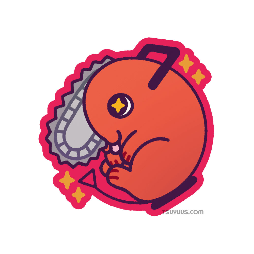 Pochita Sticker