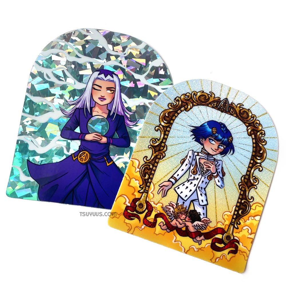 RIP Glitter Stickers