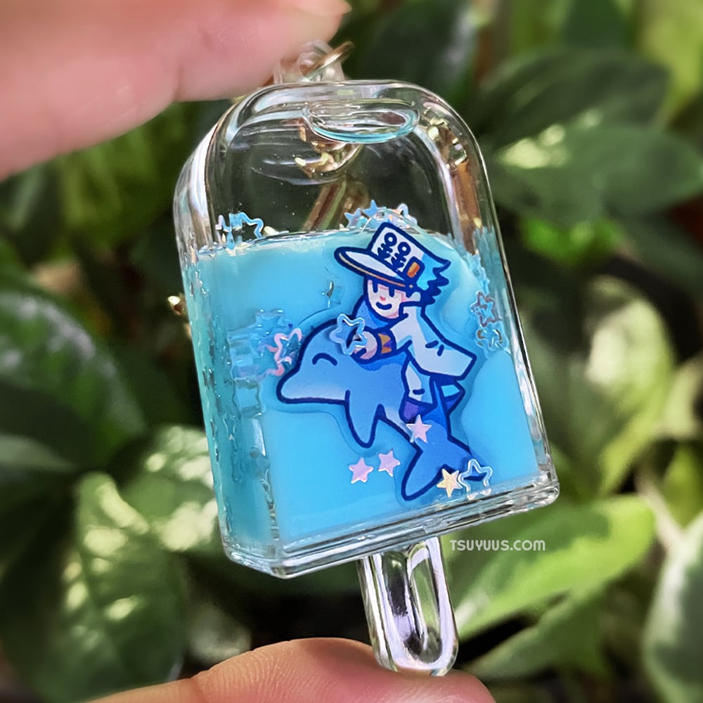 Ocean Man Popsicle Charm