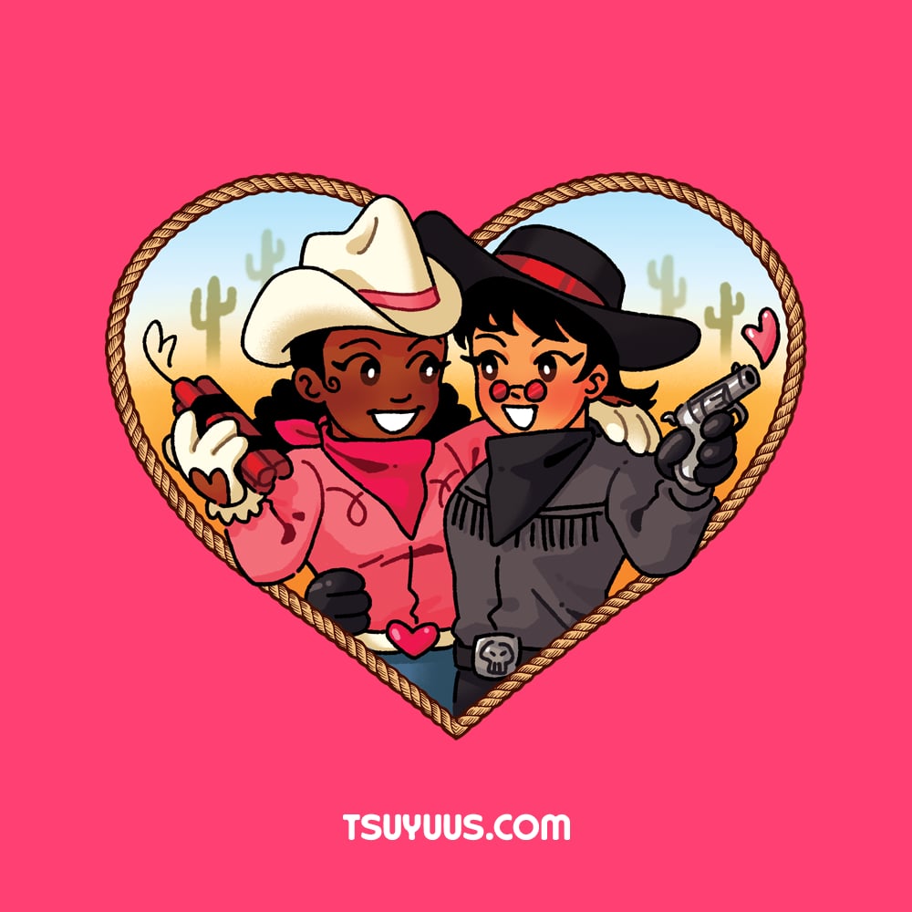 Cowgirls Sticker