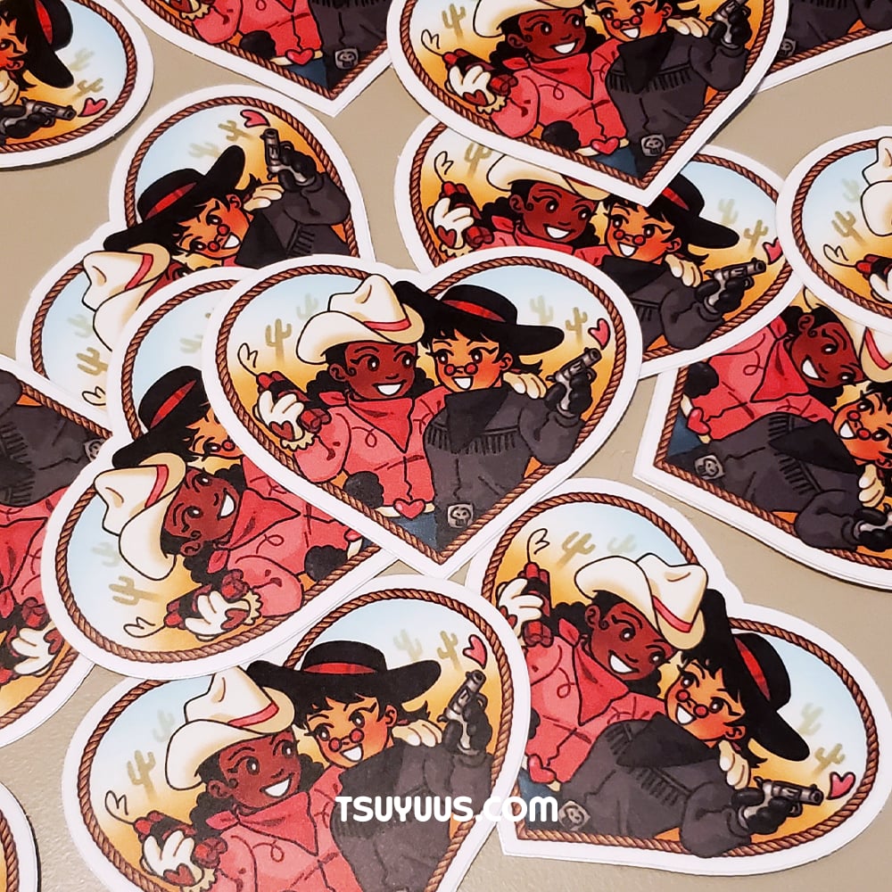 Cowgirls Sticker