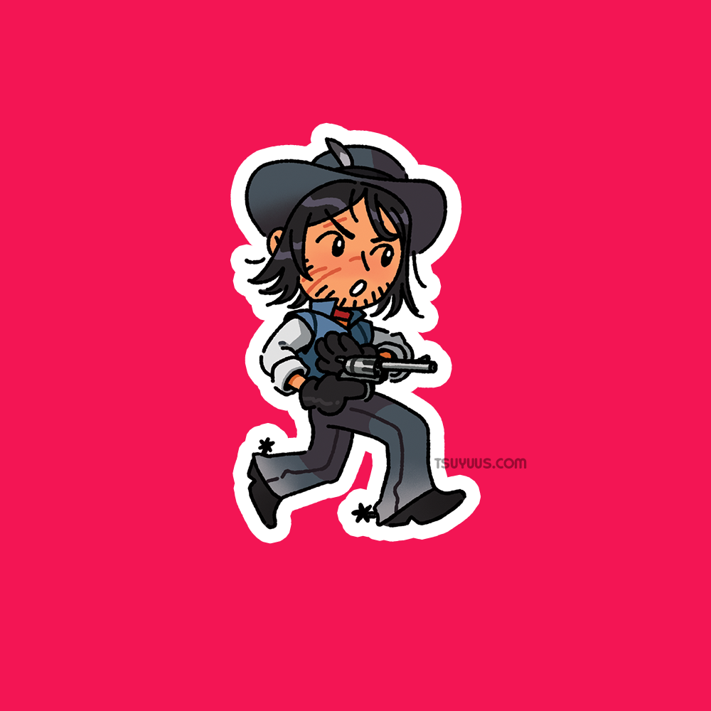 John Conley Sticker John Sticker – tsuyuus